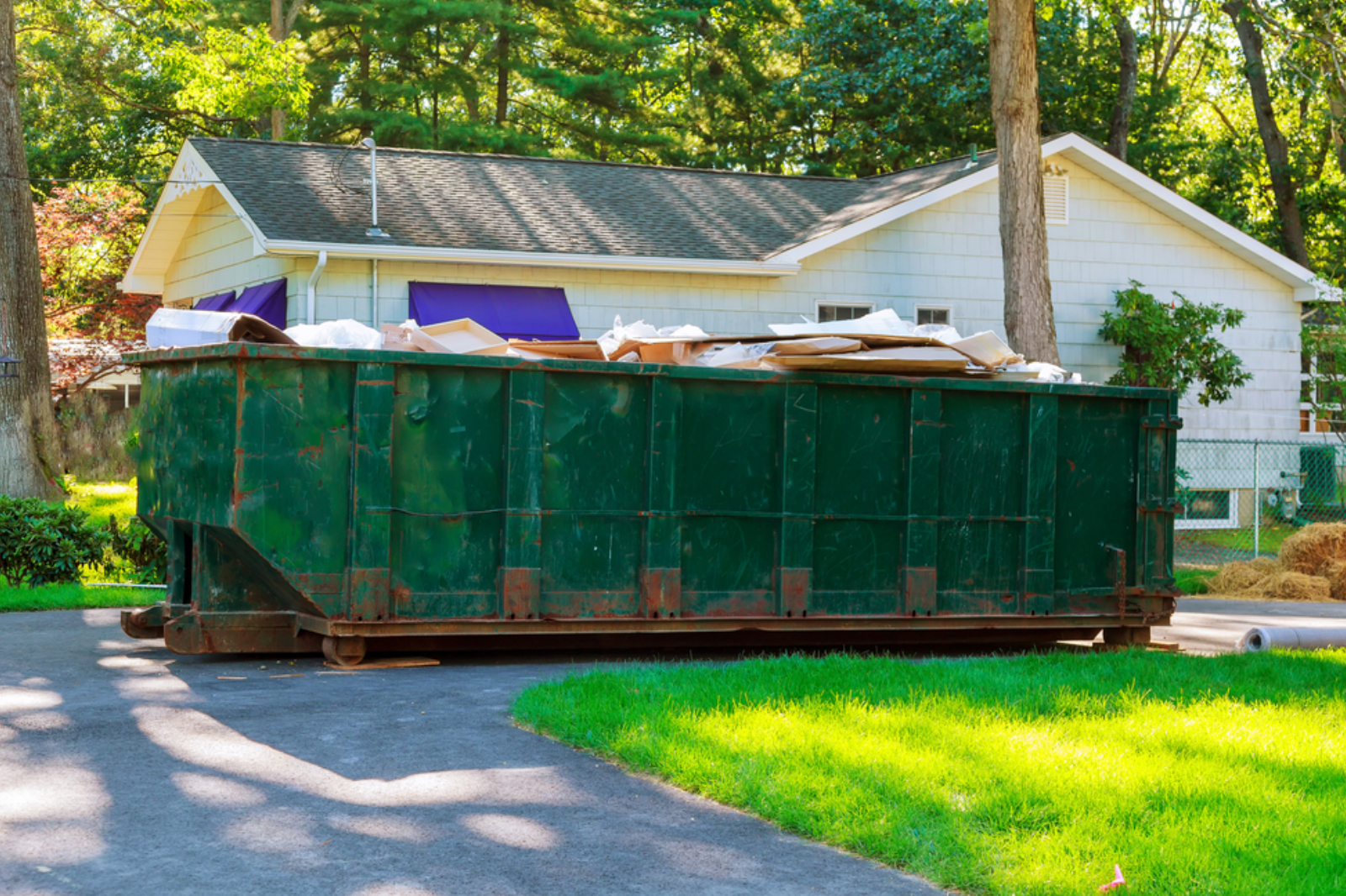 Junk Removal 15 Yard Container In West Seattle