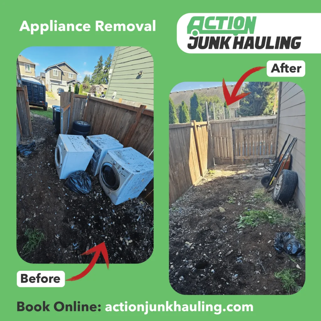 Junk Removal Appliance Removal Service In West Seattle